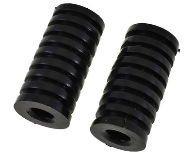 2x Schalthebel Gummi schwarz, kompatibel für Yamaha DT XS XT SR XJ FJ FZ Virago