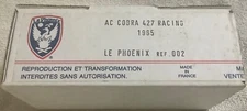 AC Cobra 427 Racing 1965 Le Phoenix 1/43 scale New Mint