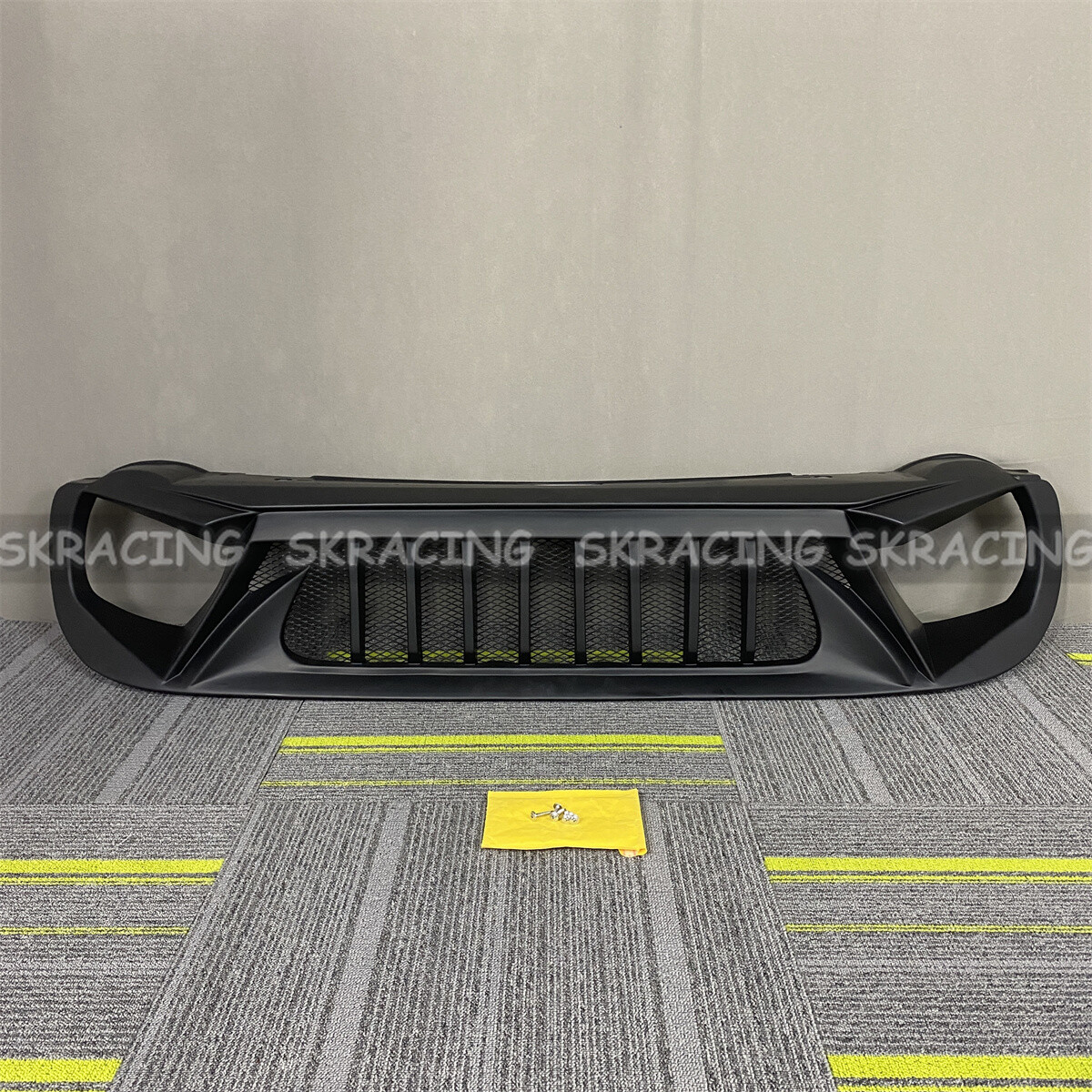 2015-2018 Jeep Renegade Black Angry Bird Front Center Grille
