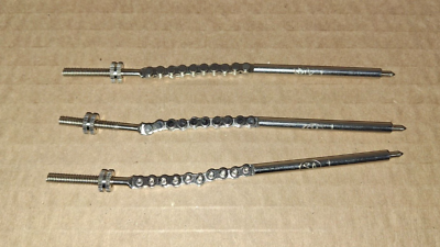 Lot De 2 Chaînes Indicateur Sturmey-Archer Mark 1 - Pièces Vélo Vintage