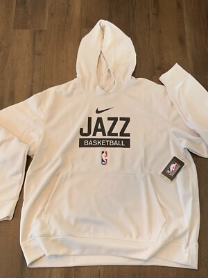 NWT XL Basketball Nike UTAH JAZZ Hoodie Sweatshirt DN6591-027