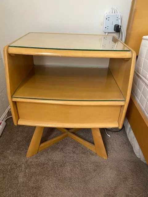 Juego de dormitorio completo moderno Heywood Wakefield Mid Century Cira 1950 Foto 3 de 4