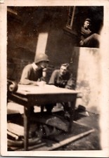 Vtg Found B W Photo 1945 Men WW2 US Army Soldiers Europe Germany Battle Fighting