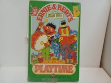 Vintage 1974 Ernie  Bert's Playtime Sesame Street Colorforms
