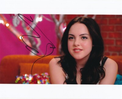 Elizabeth Gillies (Jade in Victorious) Signed Color Photograph