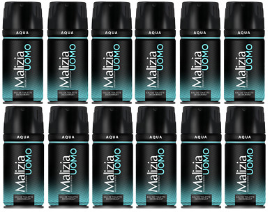 Malizia Uomo Aqua Deodorant 12x150ml