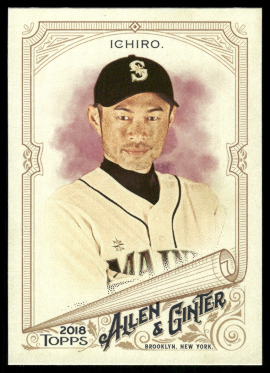 大谷翔平・イチロー topps パッチカード Allen & Ginter 大谷翔平