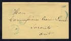 Canada TILSONBURG Ont Oxford 1869 Split Ring in Blue Color on Cover to Toronto