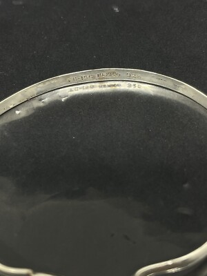 VTG Sterling Silver 925 Hook Closure Mexico Tested Signed TC-155