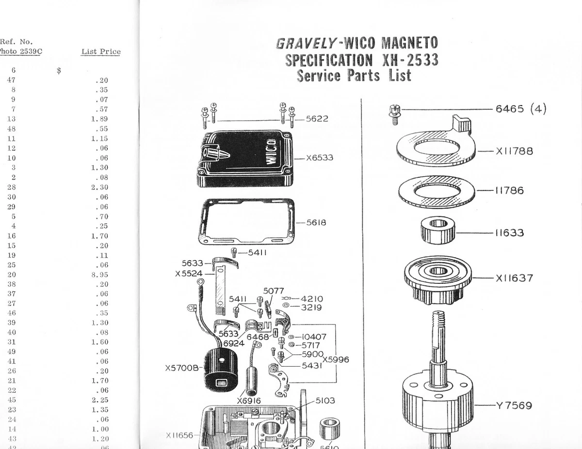 Instruction Manual Illustrated Parts And Price List For The, 55 OFF