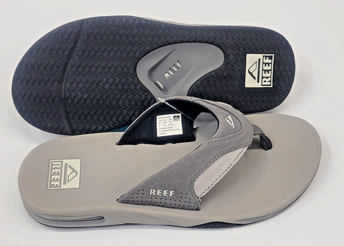 Reef Mens Fanning Grey Suede 10 | eBay display picture 3
