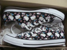 converse x hello kitty chuck taylor all star canvas low top