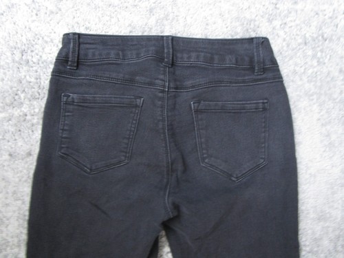 D Jeans Jeans Womens 6P Black Skinny Petite Slim Denim Pants Dark Wash Casual - Picture 5 of 11