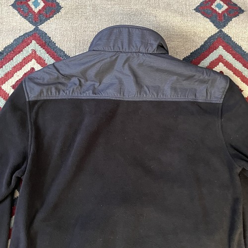 New Balance Fleece Jacket Mens Medium Black Zip Up Tech Windbreaker - Picture 13 of 14