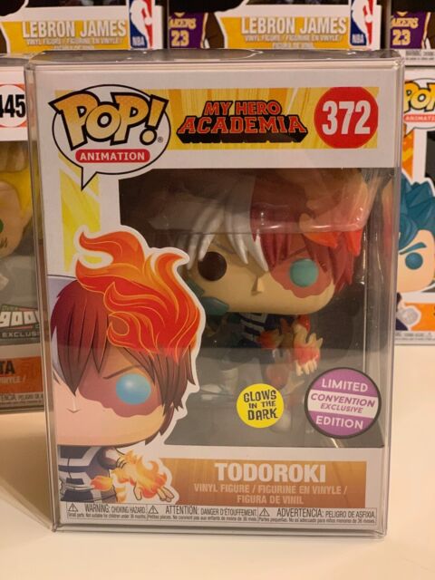 Funko Pop Todoroki Limited Convention Exclusive Glows In The Dark Protector GITD | eBay
