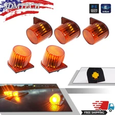 Roof Cab Clearance Lights Lenses For 1984-1993 Dodge D-Series Van D150 D250 D350