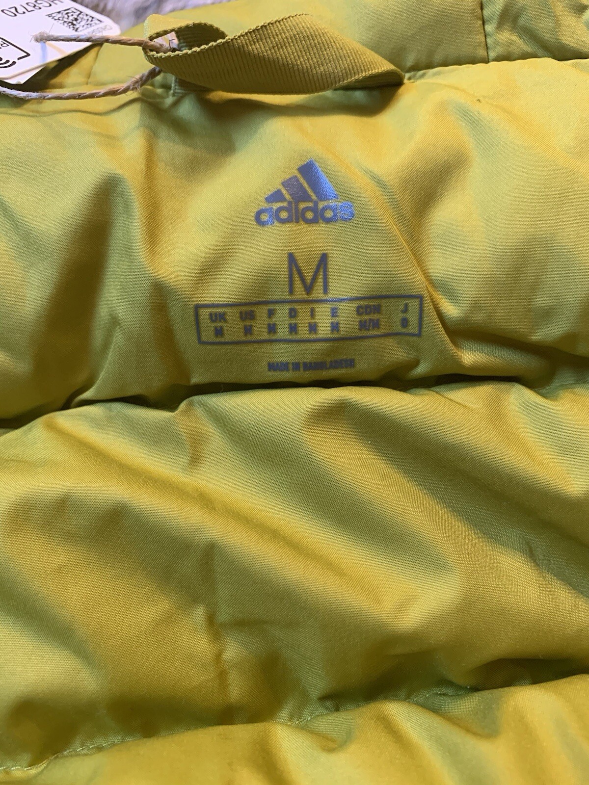 Adidas Men's Utilitas Hooded Parka - Olive Winter Jacket, Medium image 5