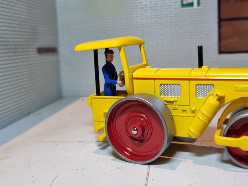 Dinky Toy Road Roller Yellow Atlas 1:43 Diecast Metal Retro Toys Model 830 - Picture 7 of 13