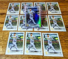Hoy Park Rookie Card RCs- 12- 2022 Topps Series 1 #184 w/ RAINBOW FOIL PIRATES. rookie card picture