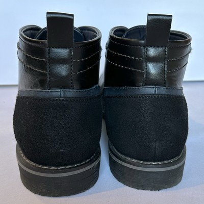 XRay Mens Boots Chukka Black XRW1258 Faux Leather Dress Ankle Size 13 X-Ray Mens Boots Chukka Black XRW1258 Faux Leather Dress  main image 2