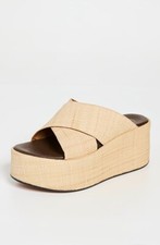 ATP Atelier Lemie Natural Raffia Sandals Size 36 EU NIB