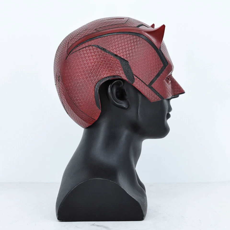 Cosplay Daredevil Born Again Helmet Matt Murdock Superhero Masks Halloween Props - Image 4 of 4