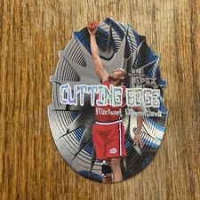 Michael Olowokandi 1999-00 SkyBox Apex Cutting Edge Die-Cut Insert Card #12 SP