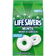 Life Savers Wint-O-Green Breath Mints Bulk Hard Candy Party Size