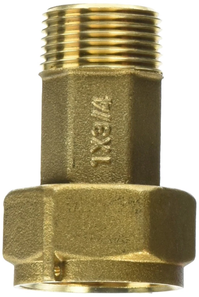 MUELLER BK Products 3/4 in. x 3/4 in. Brass Meter Coupling MIP