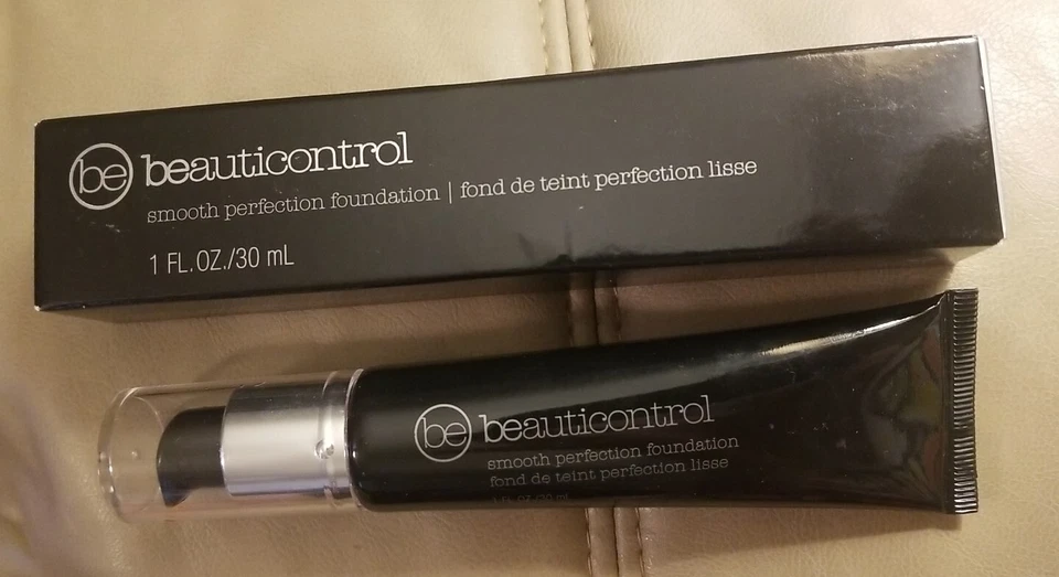  Beauticontrol Smooth Perfection Foundation N6  1 fl oz / 30 ml NIB DISCONTINUED - Image 2 of 4