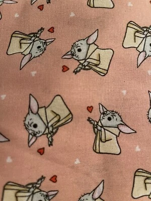 CAMELOT FABRICS Star Wars Baby Yoda Grogu Mandalorian 100% cotton Sold By The Yard