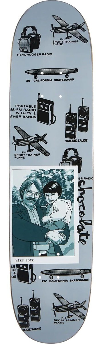 チョコレート CHOCOLATE スケートボード キッズ デッキ YORK KID PORTRAIT REISSUE DECK 7.5インチ NO6 Chocolate Skateboards Mike York Kid Portrait Reissue Skateboard