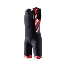 MY KILOMETRE Youth Core Triathlon Race Suit Boy Spring Competition Training S...