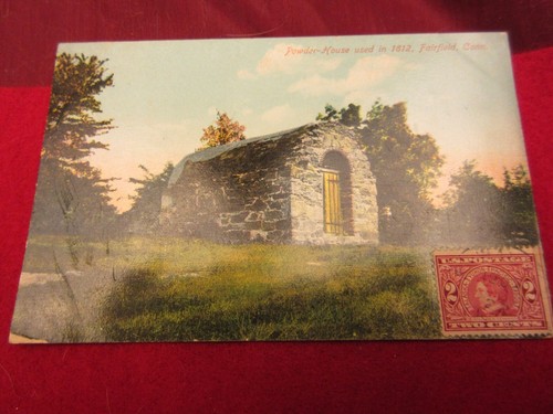 Powder House Fairfield Connecticut postcard Scott 370 Alaska Yukon Pacific#2702 - 第 1/2 張圖片