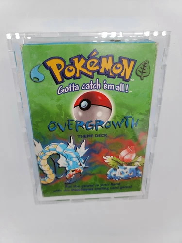 Pokemon Acrylic WOTC Theme Deck Display Box.  For Wizard of the Coast series.