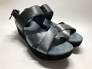 silver dansko sandals