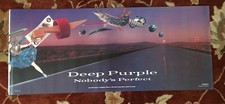 DEEP PURPLE  Nobody's Perfect  rare original promotional poster