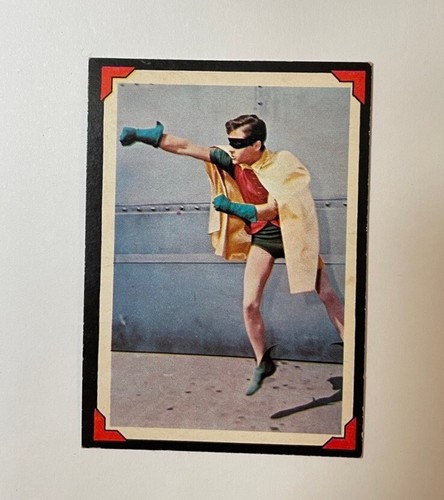 1966 OPC Batman Riddler Back #3 Robin's Time Out