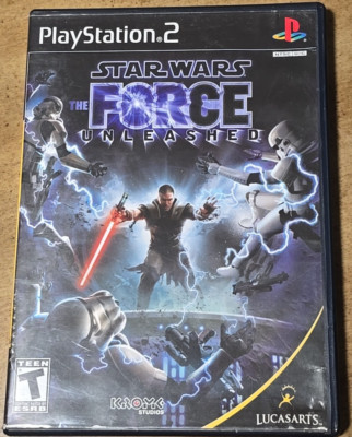 Star Wars The Force Unleashed(Sony PlayStation 2, 2008)  No Manual Free Shipping