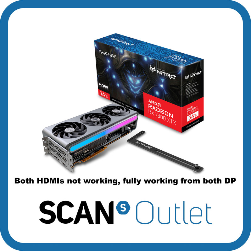 Sapphire AMD Radeon RX 7900 XTX NITRO+ 24GB Graphics Card