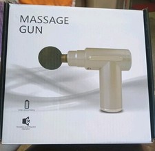 Massage Gun With 4 Heads Rechargeable, New In Box 54