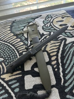 SPANISH M1964 CETME MODEL C TOLEDO INI BAYONET W/ SCABBARD NOS