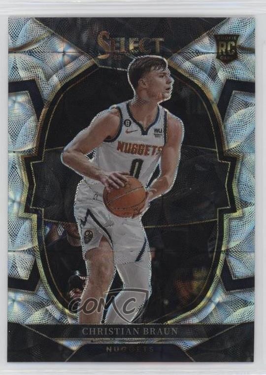 2022-23 Panini Select Concourse Scope Prizm Christian Braun #85 0st9