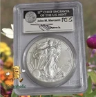 2011 S $1 American Silver Eagle 25th Anniversary Set FS Mercanti PCGS MS70 🔥