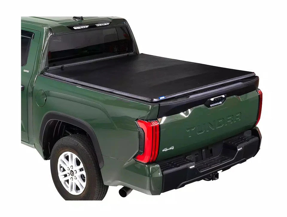 Tonno Pro TonnoFold Soft Fold Tonneau Fits 07-13 Silverado/Sierra 1500 5'8" Bed Foto 2 de 4