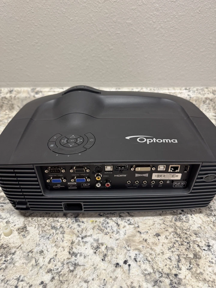 Proyector DLP Optoma W501 5.000 lúmenes con horas de bombilla baja Foto 2 de 2