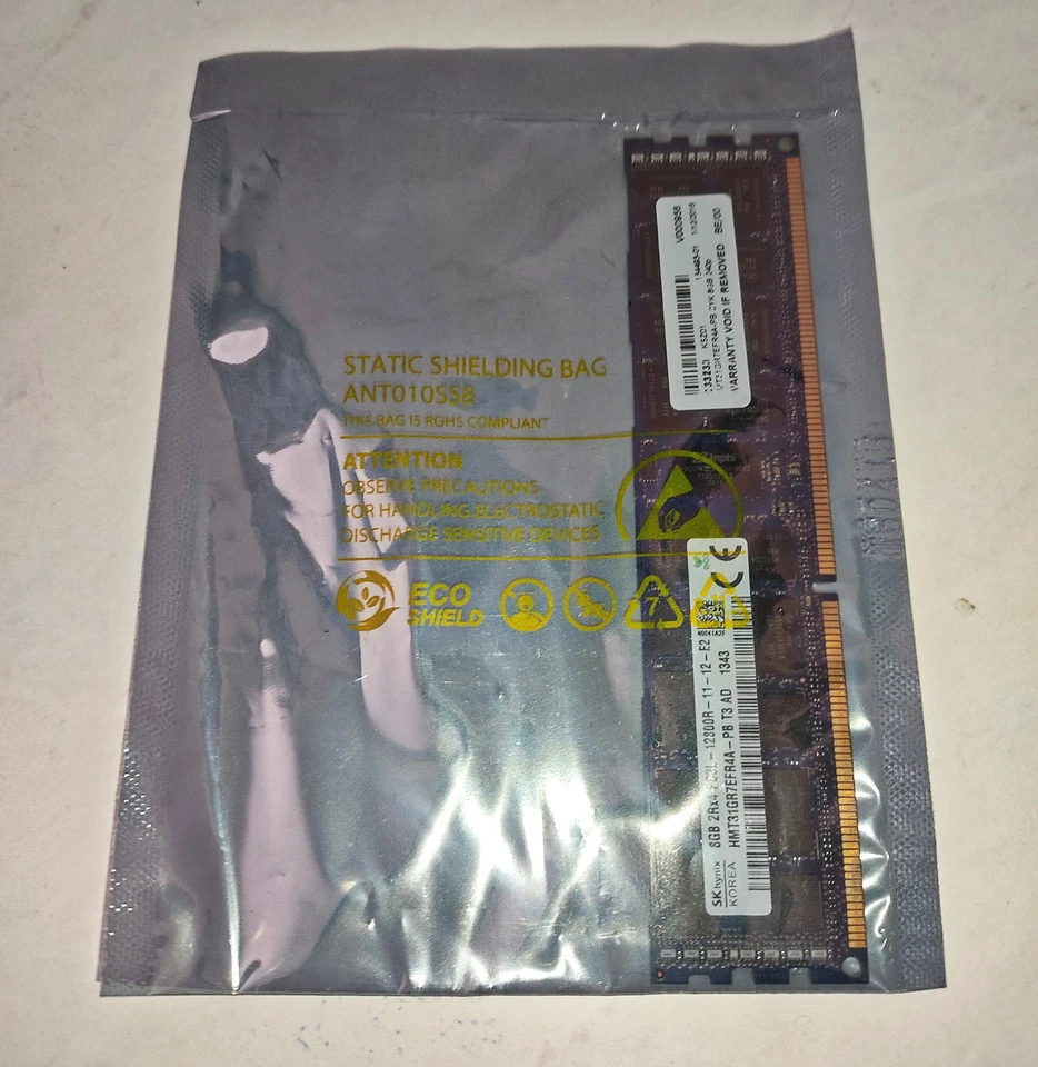 BRAND NEW SK Hynix 8GB DDR3 2Rx4 ECC Registered Server Memory Module - Image 4 of 4