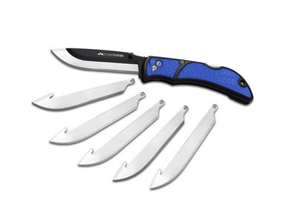 Outdoor Edge 3.5'' RazorEDC Lite Blue Clam Messer - Taschenmesser 0OE048