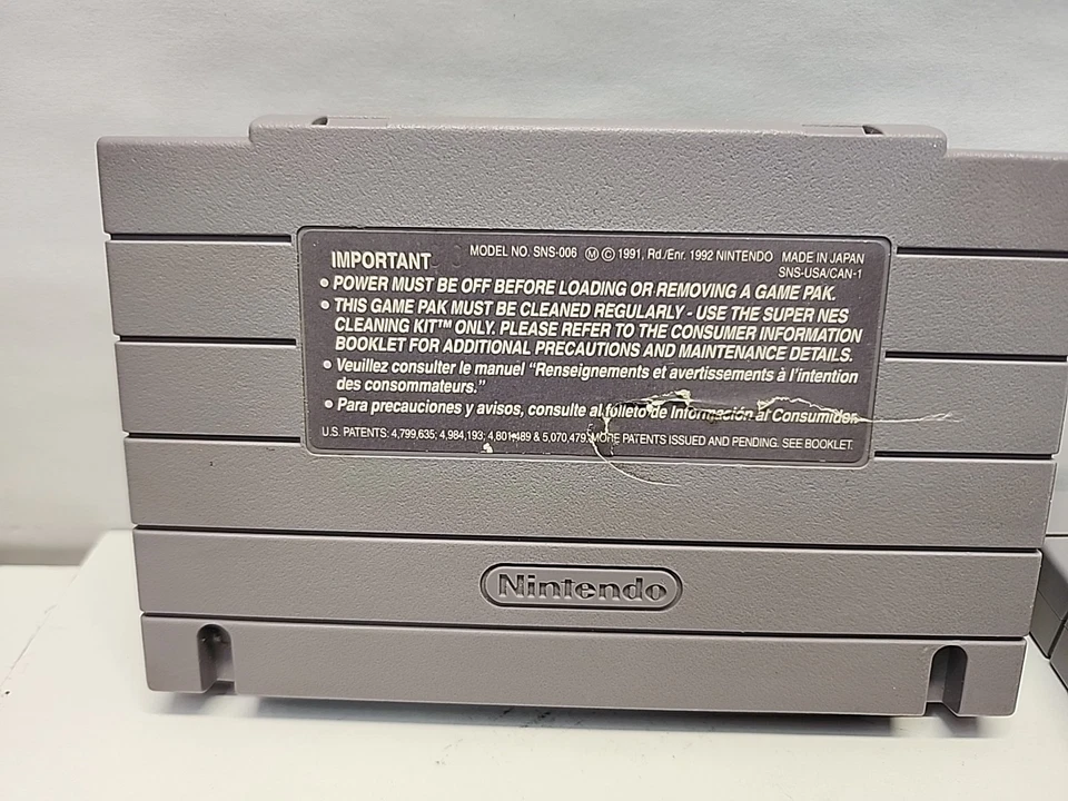 LOTE DE 4 SNES - Battle Blaze, Super Mario World, Taz-Mania y Wrestle Mania Foto 3 de 4