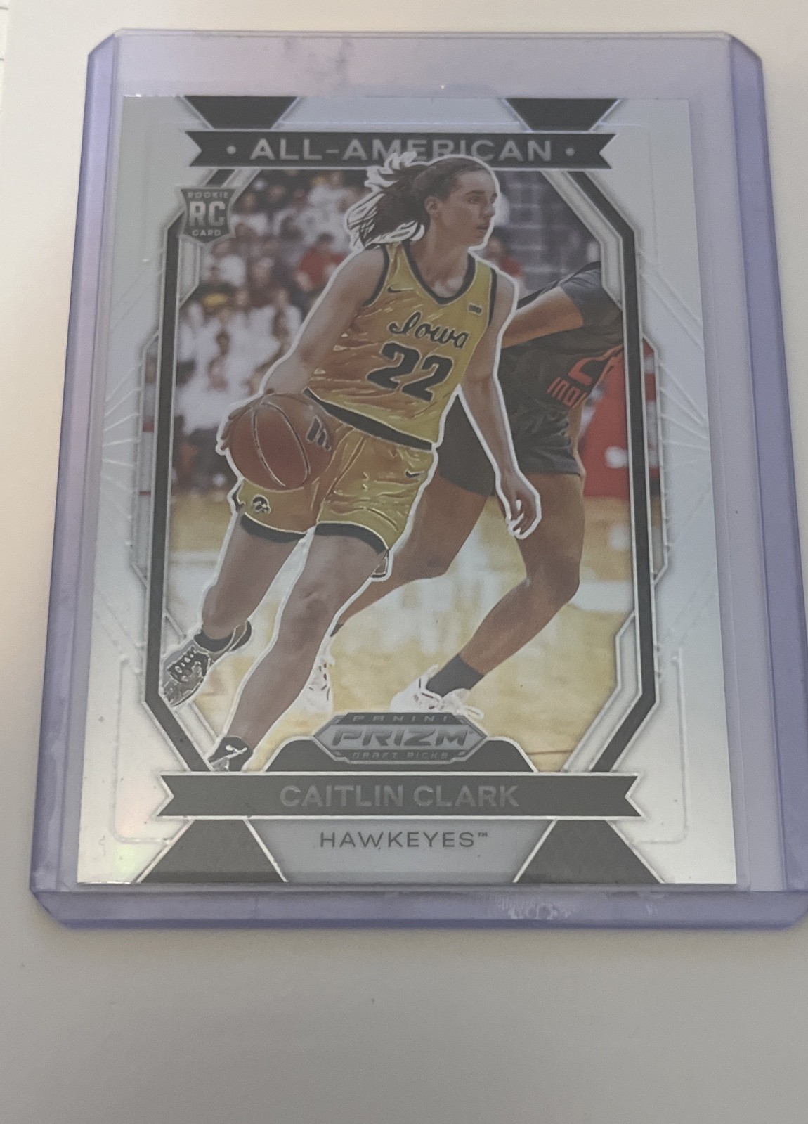 2024-25 Prizm Draft Picks - All-American Caitlin Clark #23 Silver Prizm